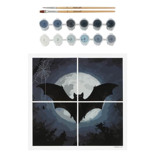 Bat Paint-by-Number Gallery Mini Kit by Artist's Loft®